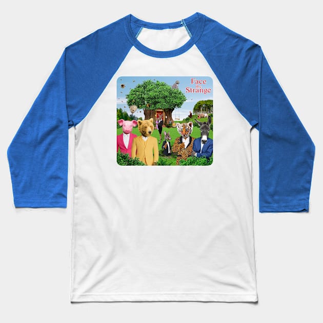 Pooh Crew Baseball T-Shirt by FaceTheStrange